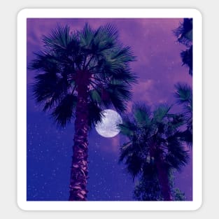 Tropical Evening Sticker